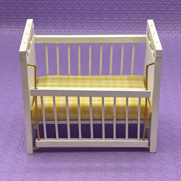 Vintage 90s mini collectables baby room miniature set/ lot - Picture 7 of 15